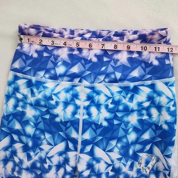 Violate the Dresscode Geometric Leggings, Workout Pants High Waist - Picture 5 of 7